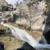 Barranco Caldares - Tercer rapel